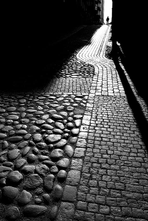 Uphill Solitary Walk by Bror Johansson — canvas wall art