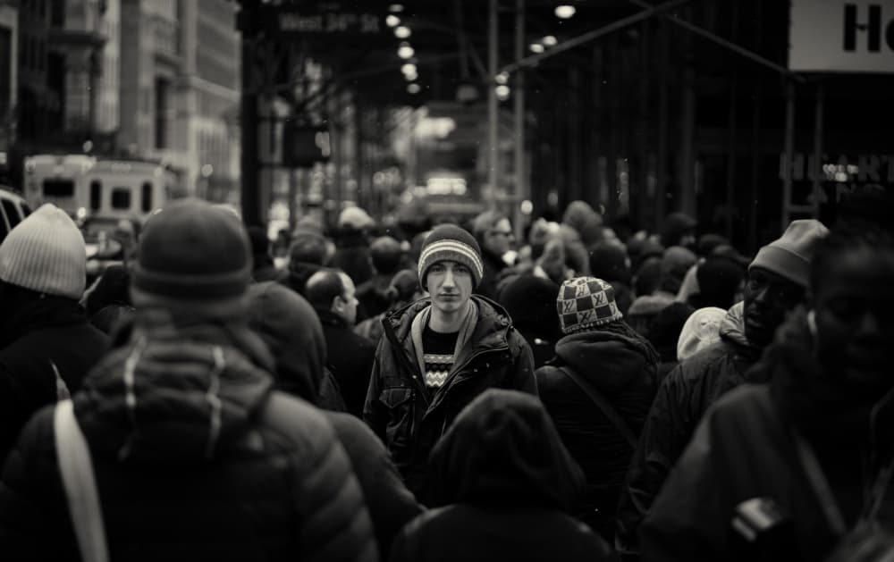 Urban Solitude by Andriy Vintonyak — canvas wall art