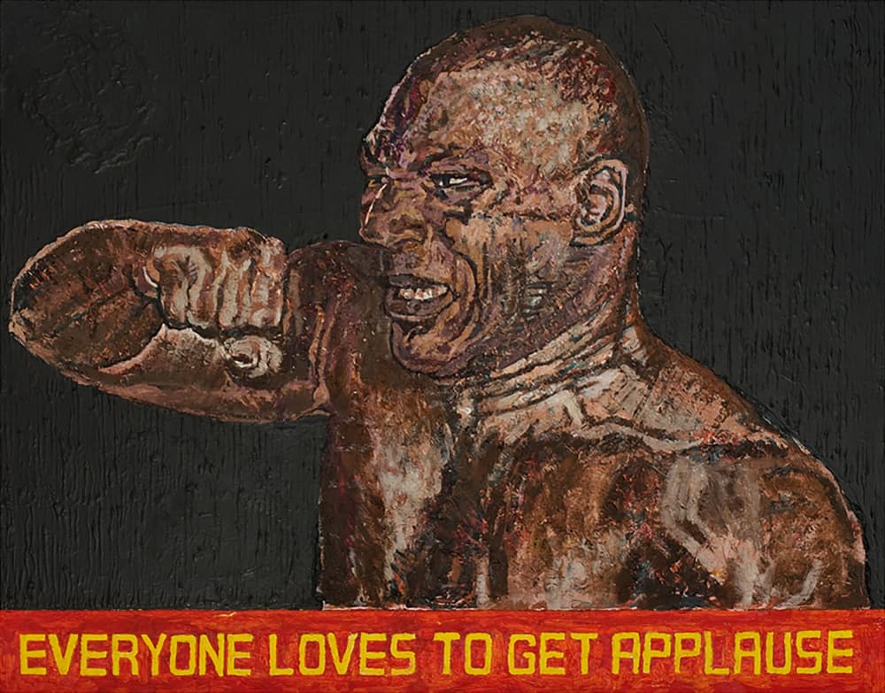 Intense Fighter Applause by Anton Terziev — canvas wall art