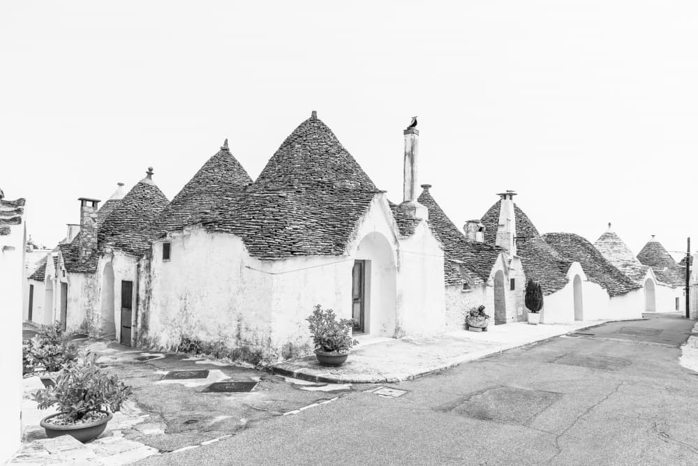 Alberobello Trulli Village by Photolovers — canvas wall art