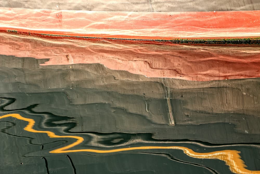 Vibrant Water Patterns by Vincent DEMOULIN — canvas wall art