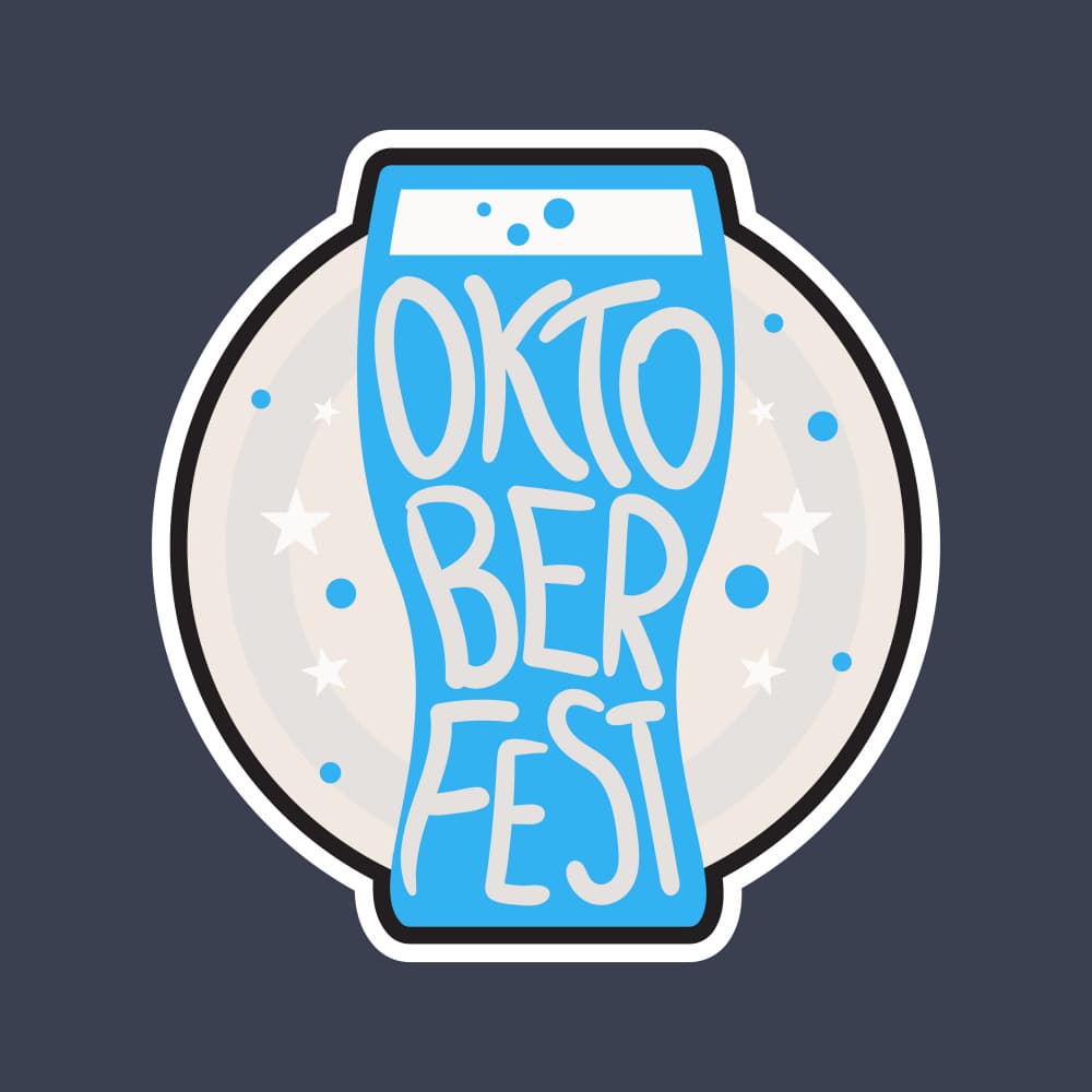 Oktoberfest Beer Fest by Marika Barsrsind — canvas wall art