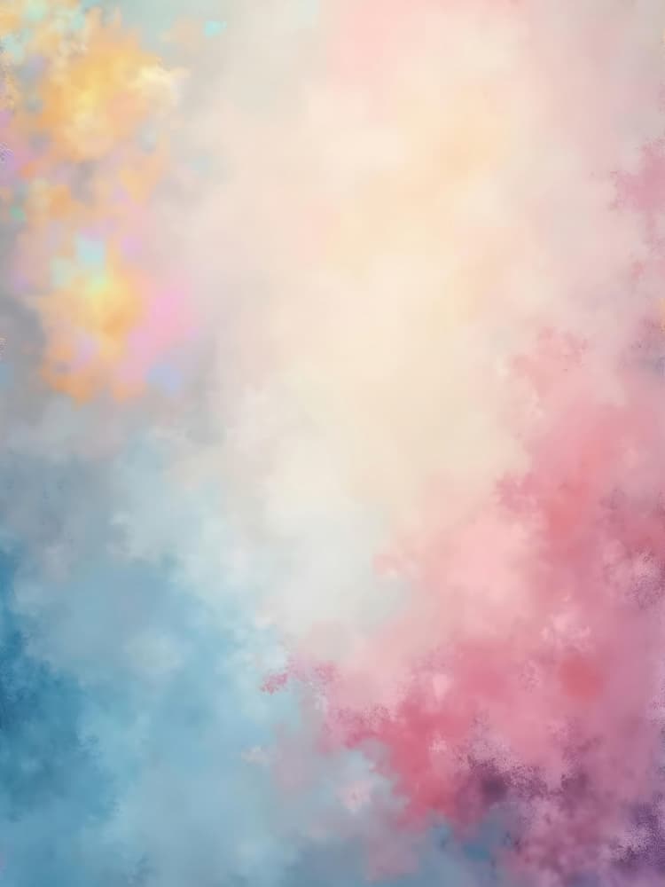 Dreamy Pastel Abstract by Alpenglow Workshop — canvas wall art