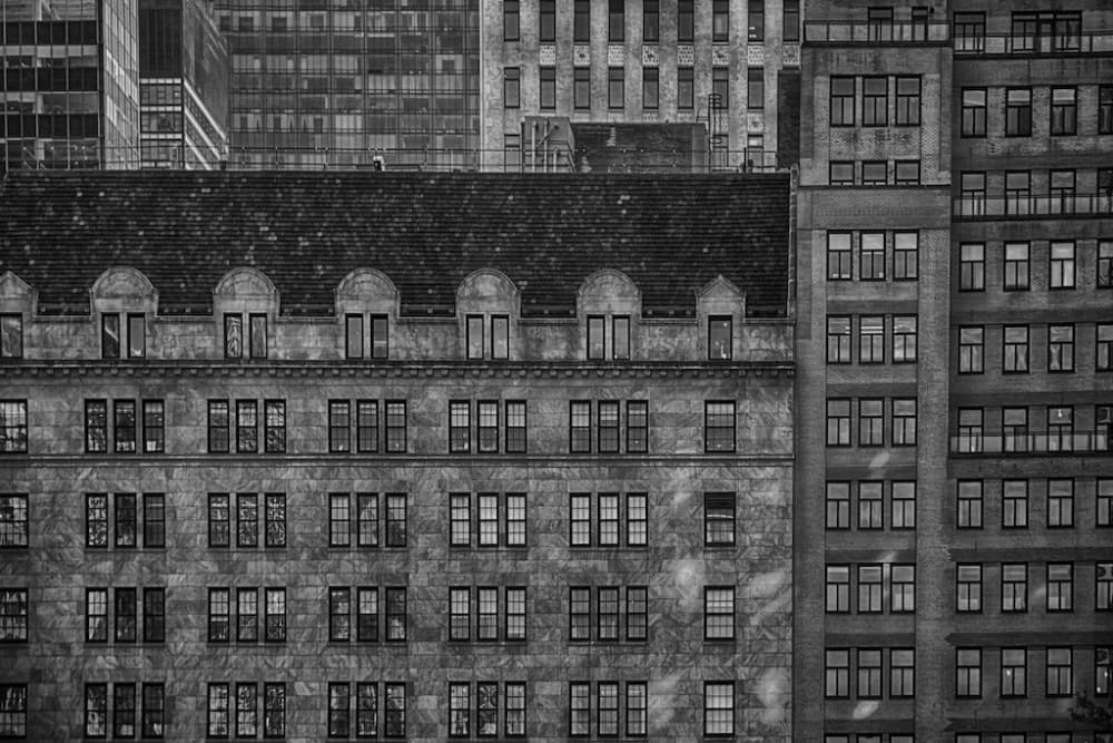 Urban Architectural Geometry by Roxana Labagnara — canvas wall art