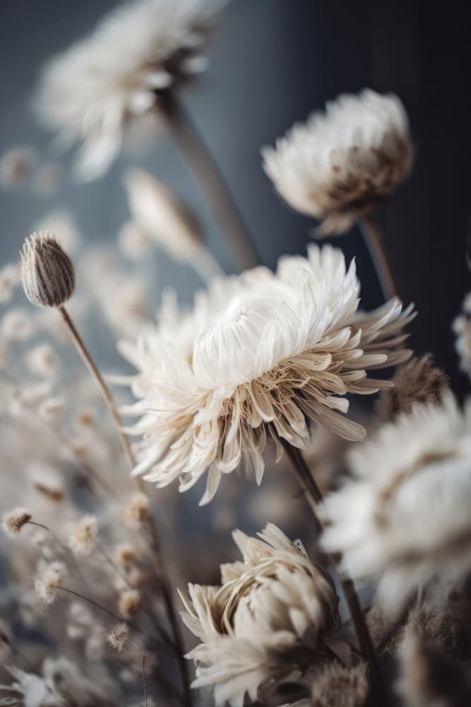 Petals in Whisper by Treechild — canvas wall art