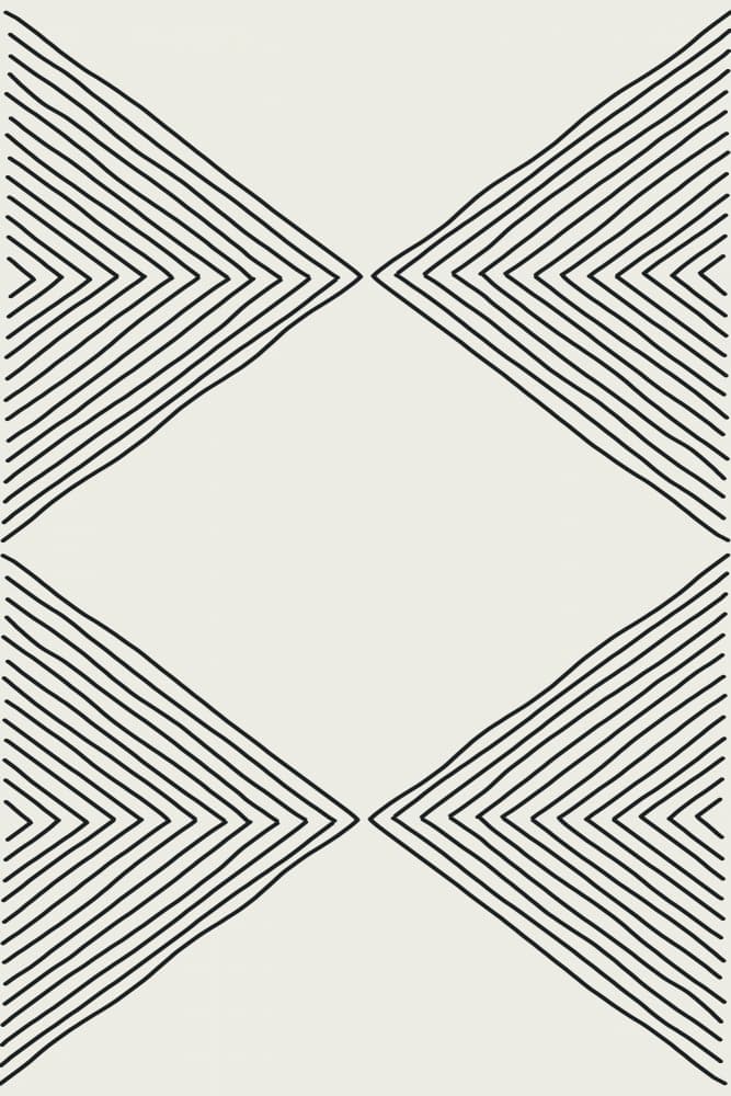 Modern Geometric Lines by jay stanley — canvas wall art