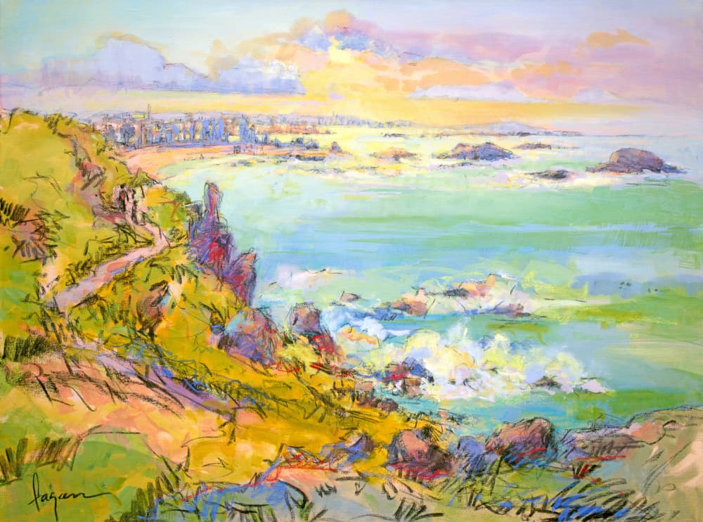 West View by Dorothy Fagan — canvas wall art