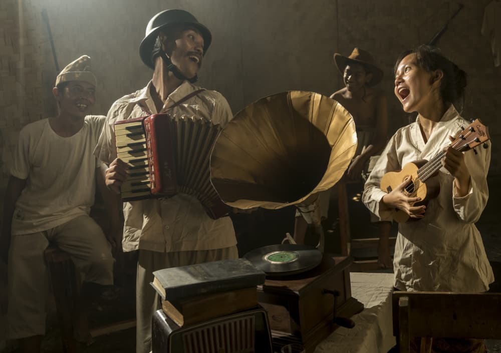 Joyful Retro Band by Magdalena Fifi — canvas wall art