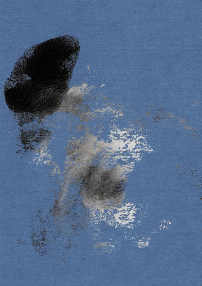 Dynamic Ink Flow by Santhosh ch — canvas wall art