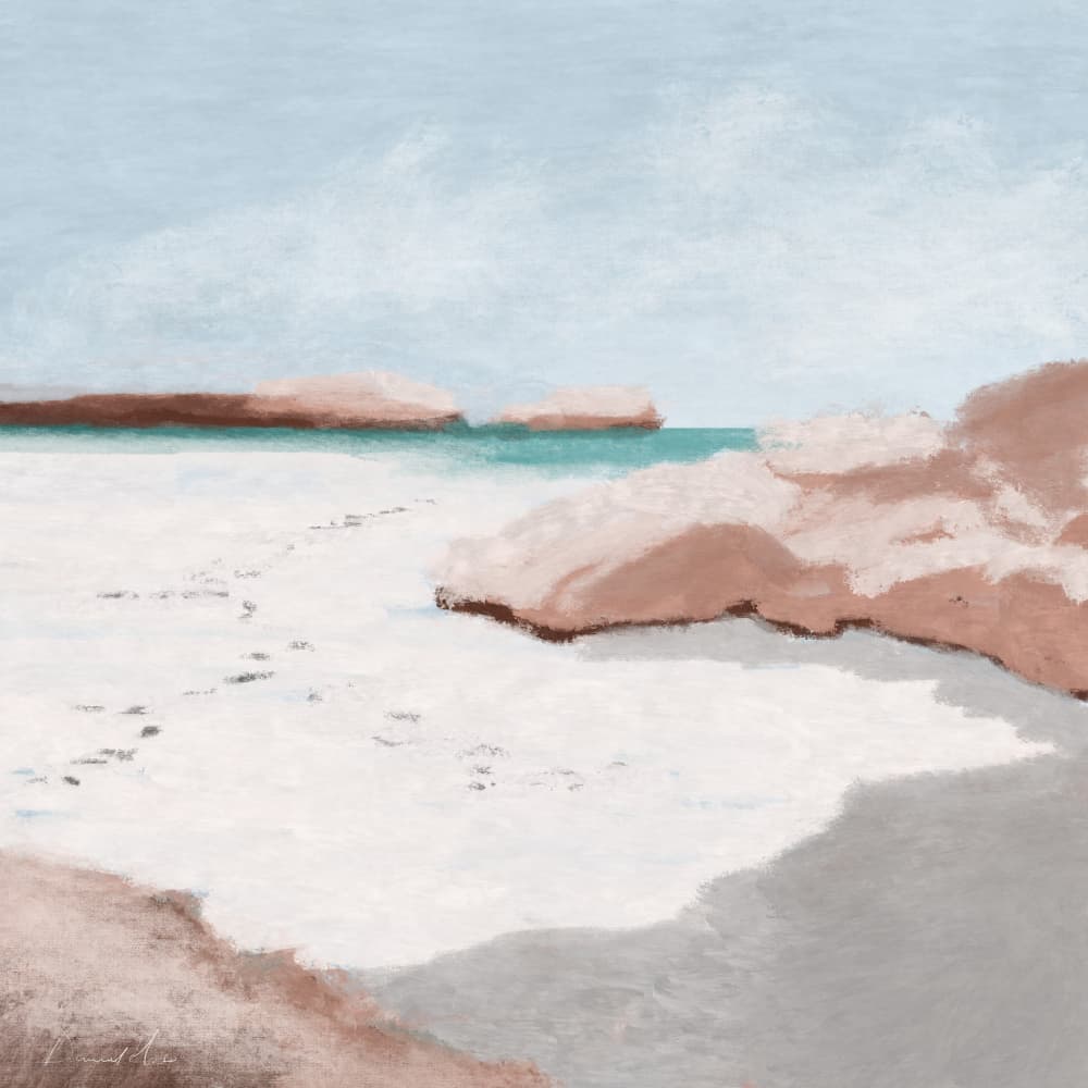 Litore by Dan Hobday — canvas wall art