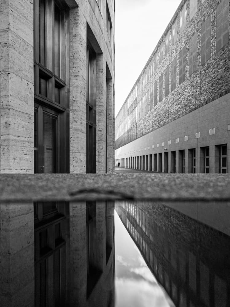 Urban Reflection Perspective by Adam Dauria ☂ — canvas wall art