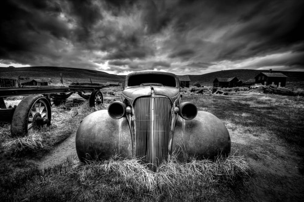 Ghost Town Vintage Car