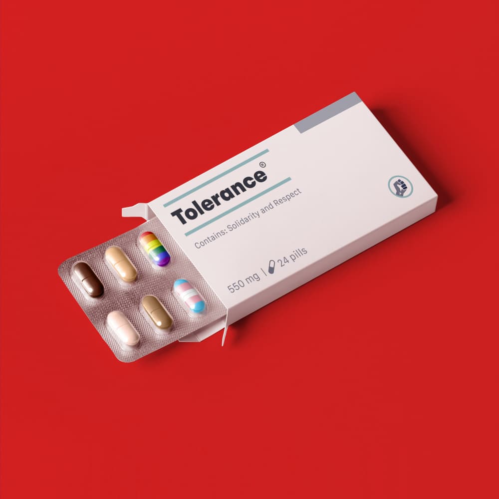 Tolerance Diversity Pills by Artem Pozdniakov — canvas wall art