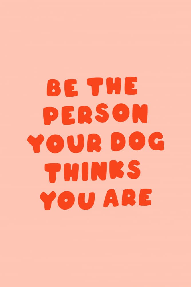 Dog's Favorite Person by Maren Gross — canvas wall art
