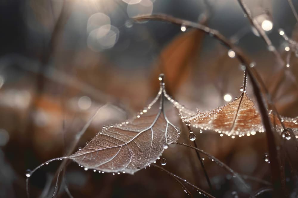 Dew-Kissed Serenity by Treechild — canvas wall art