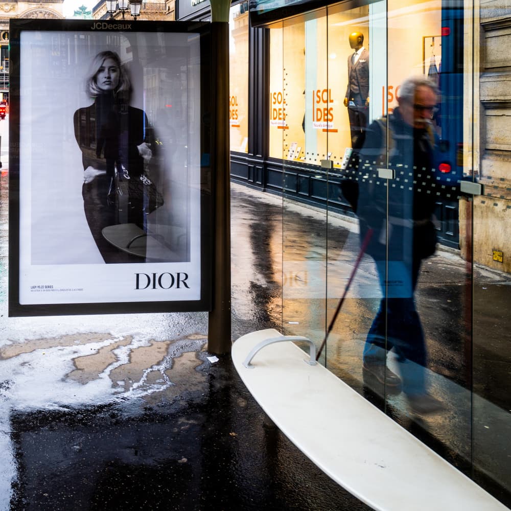 Urban Reflection Fashion by Stefan Buder — canvas wall art