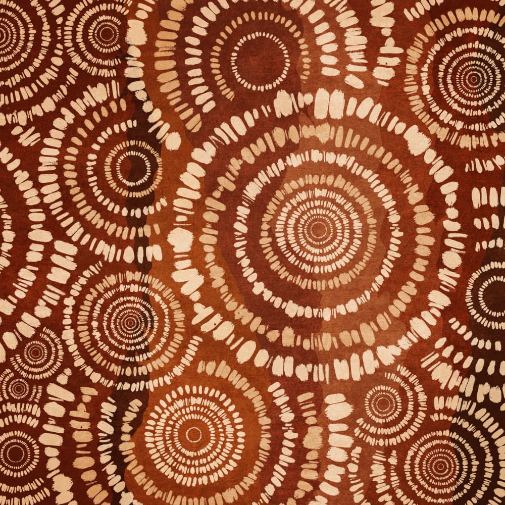 Mystic Circles by Emel Tunaboylu — canvas wall art