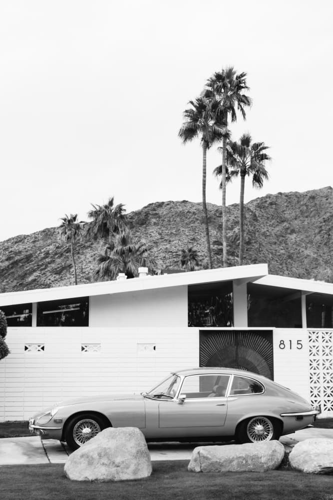 Iconic Car Palm Springs by Bethany Young — canvas wall art