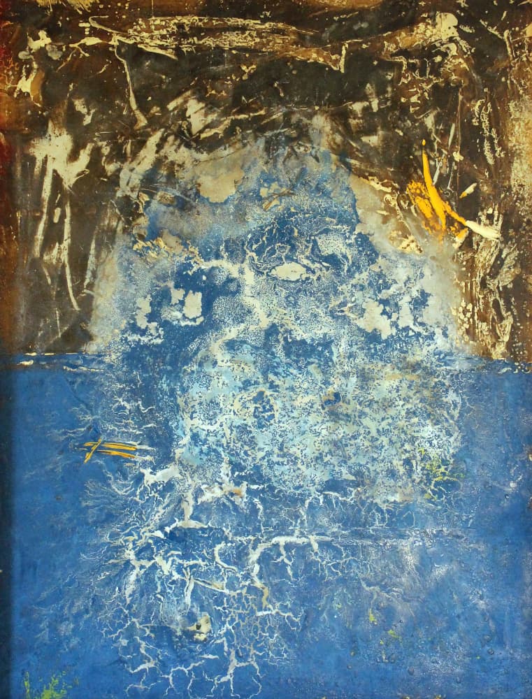 Fluid Earth Texture by andrea de ranieri — canvas wall art