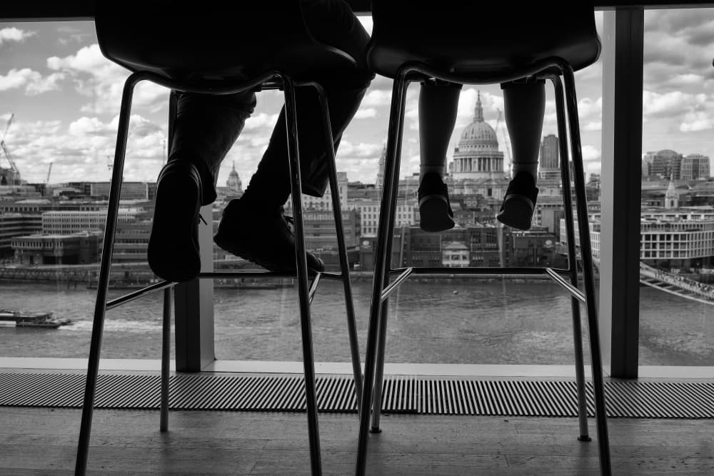 London City View by Josefina Melo — canvas wall art