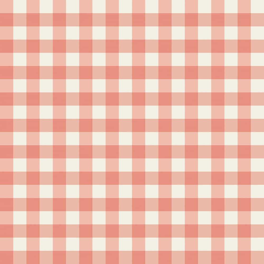 Classic Gingham Pattern by Annick — canvas wall art