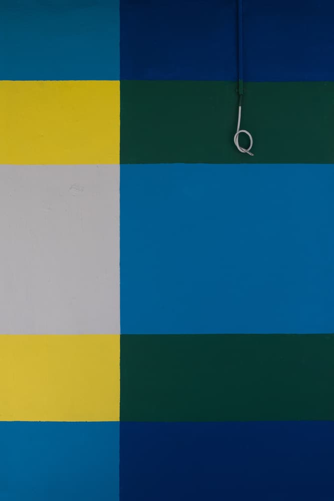 Colorful Geometric Blocks by Rolf Endermann — canvas wall art