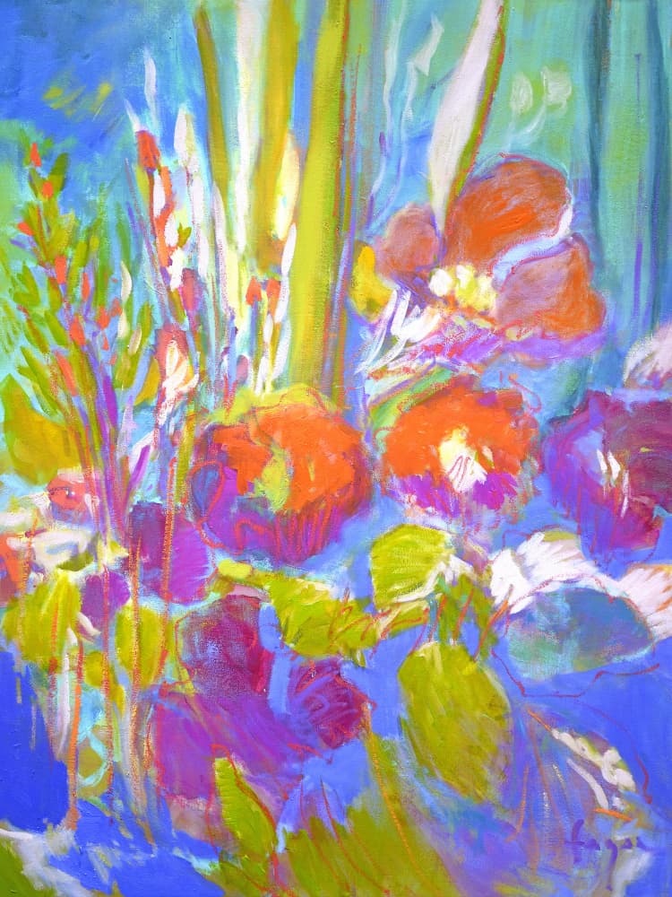 Radiant Blossom Reverie by Dorothy Fagan — canvas wall art