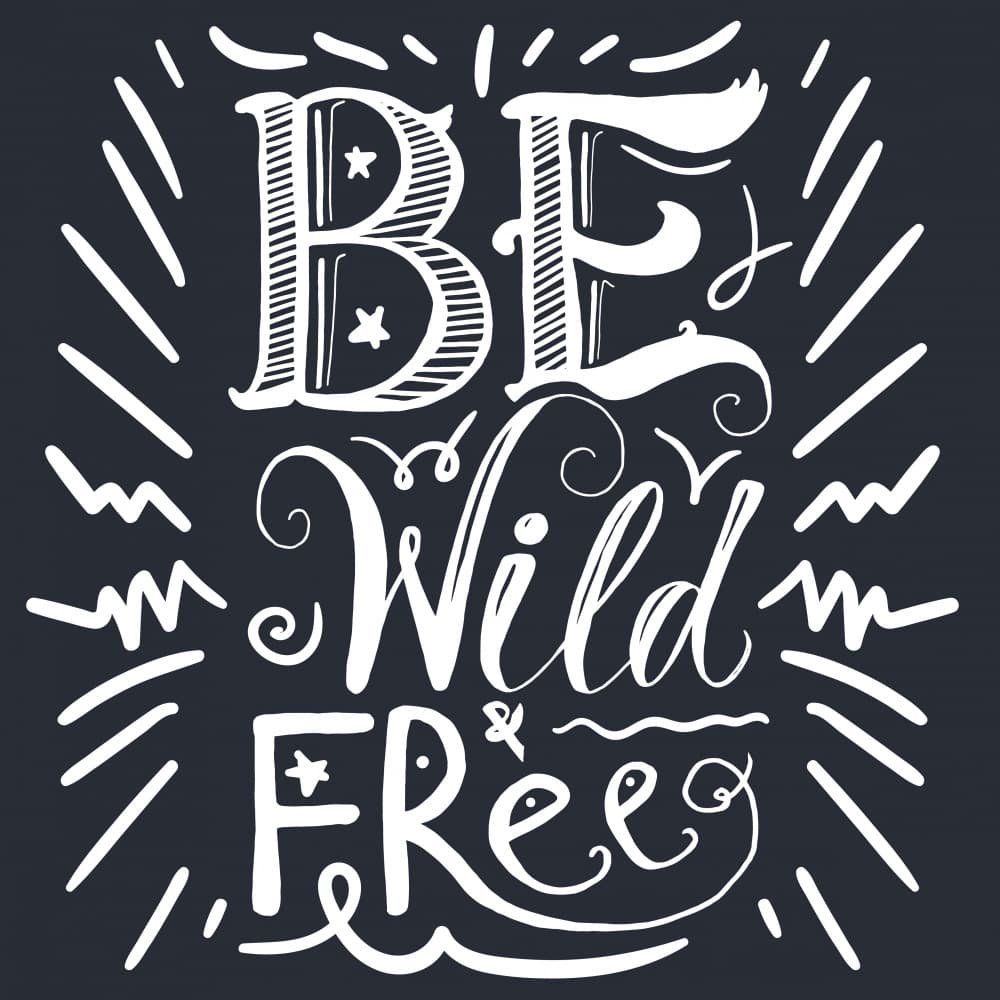 Be Wild And Free by Marika Barsrsind — canvas wall art