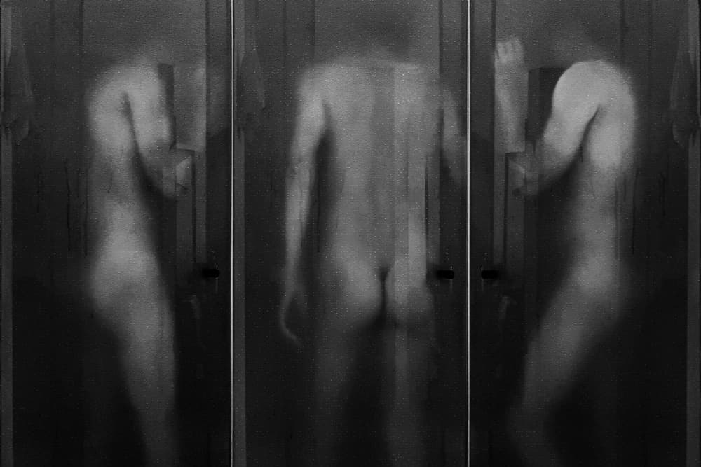 Body Language. In a Shower 2 by Igor Shrayer — canvas wall art