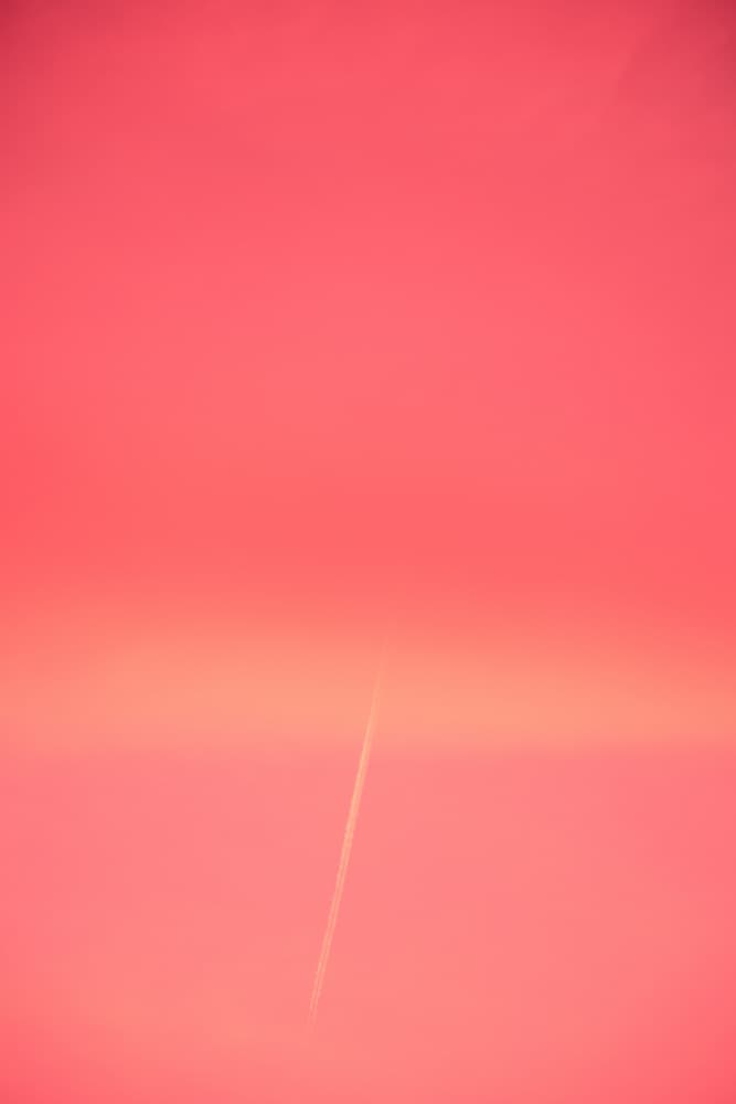 Soft Sky Contrail by Tal Paz-Fridman — canvas wall art