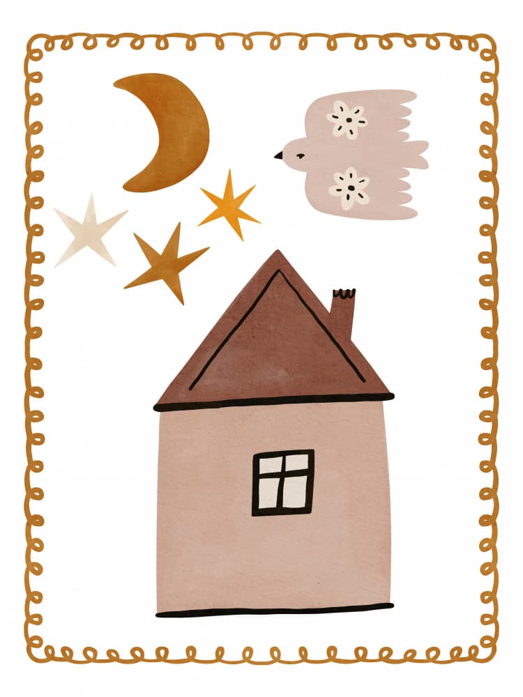 Dreamy Nightscape by Treechild — canvas wall art