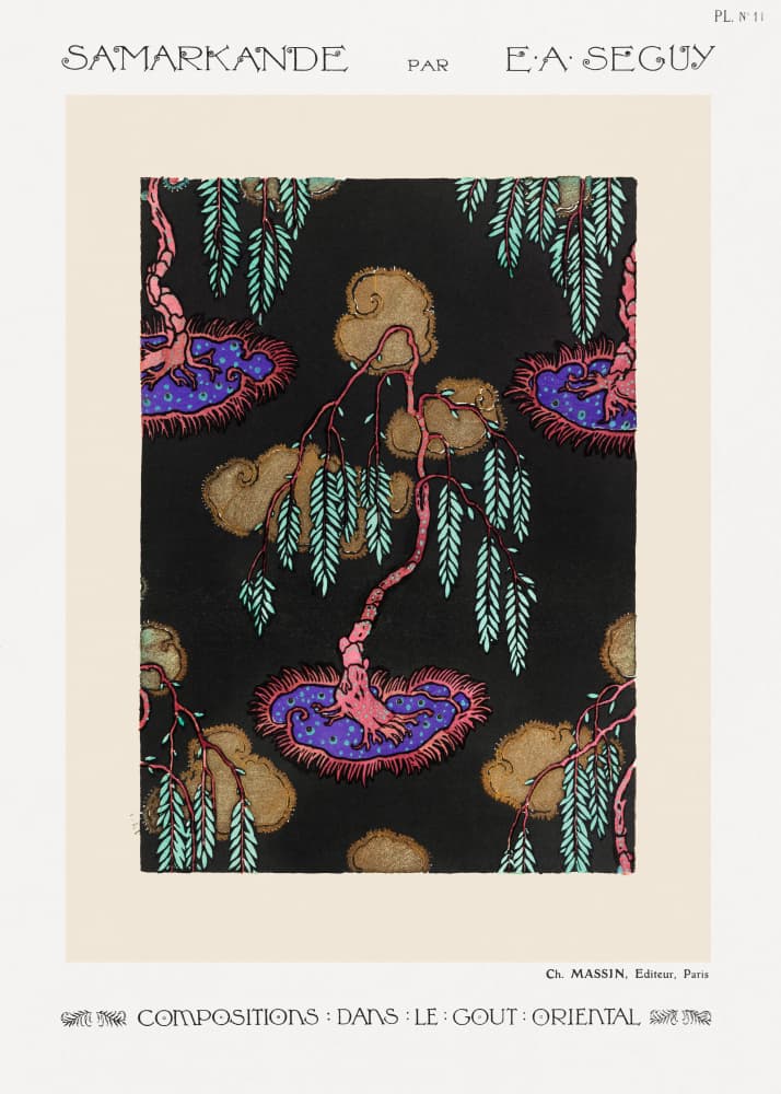 Samarkande 11 by Emile Alain Seguy — canvas wall art