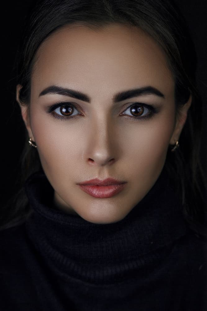Intense Gaze Portrait by Ivan Kovalev — canvas wall art