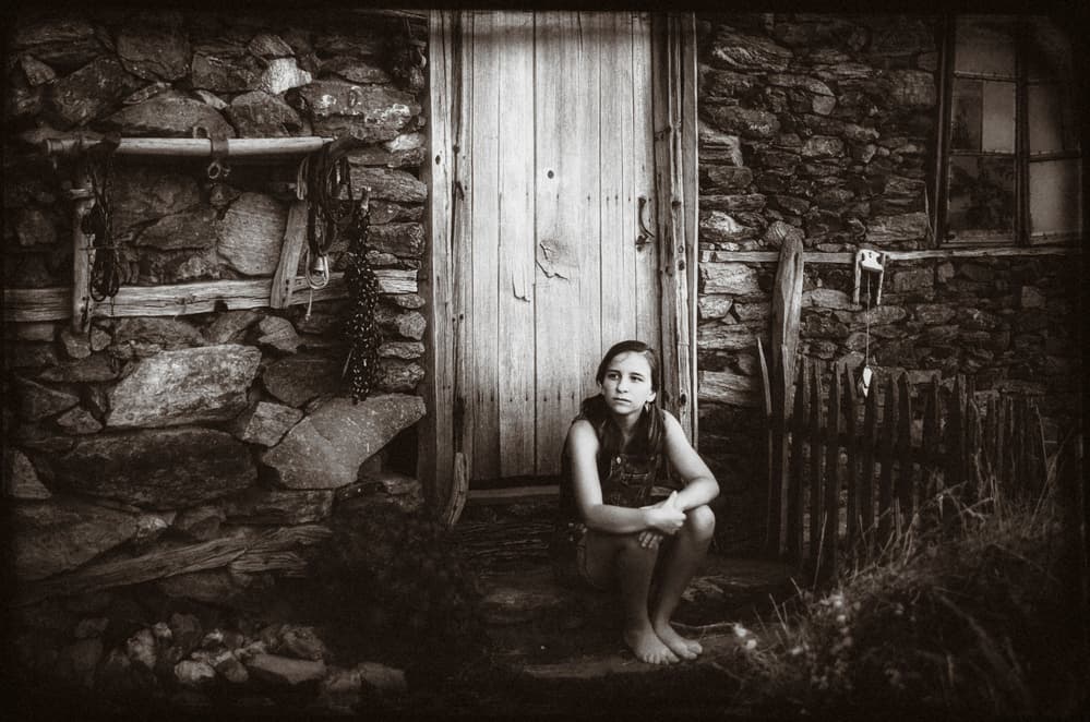 Quiet Child Rustic Home by Desislava Ignatova — canvas wall art