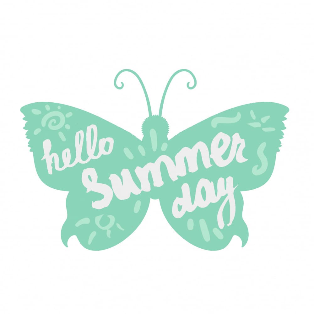 Hello Summer Day by Marika Barsrsind — canvas wall art