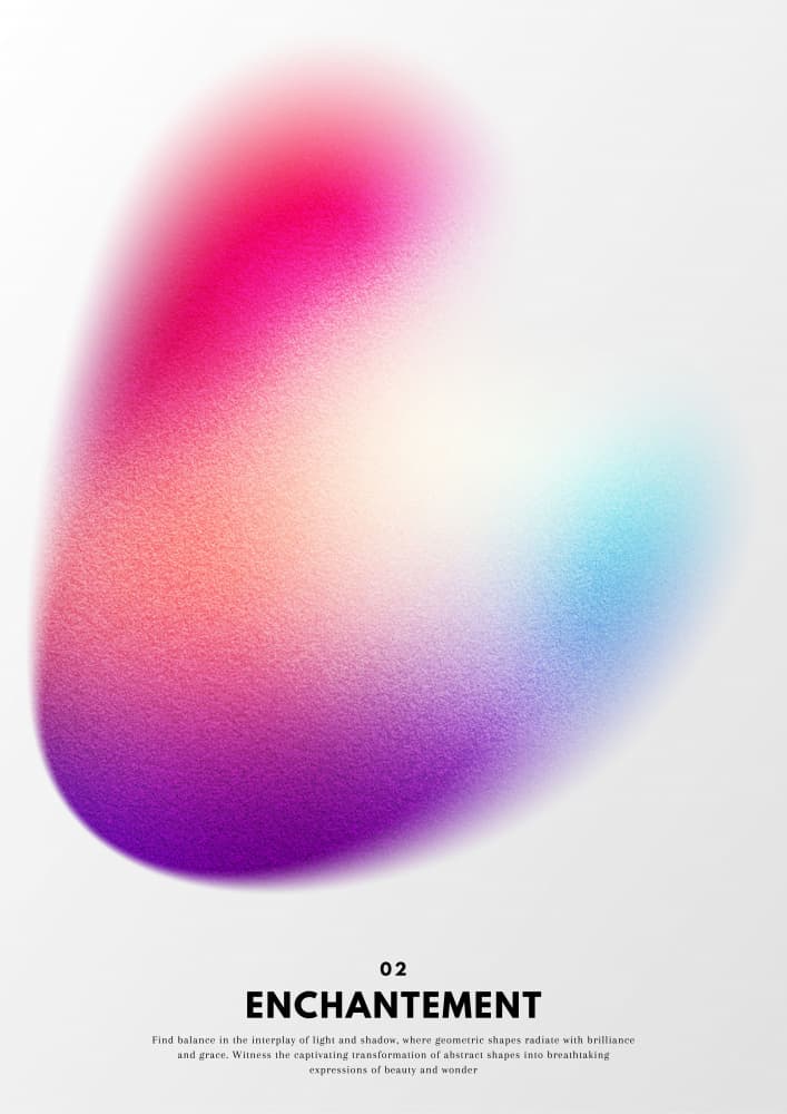 Dreamy Color Gradient by RS LAB STUDIO — canvas wall art