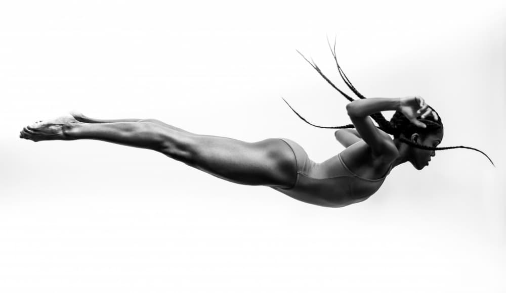 Woman In Flight by Tyler McAuley — canvas wall art