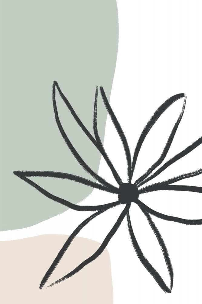Petals of Simplicity by uplusmestudio — canvas wall art