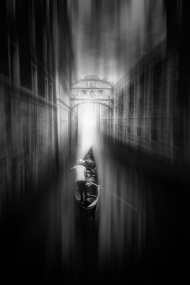 Venice Gondola Dream by Chao Feng 天馬 — canvas wall art