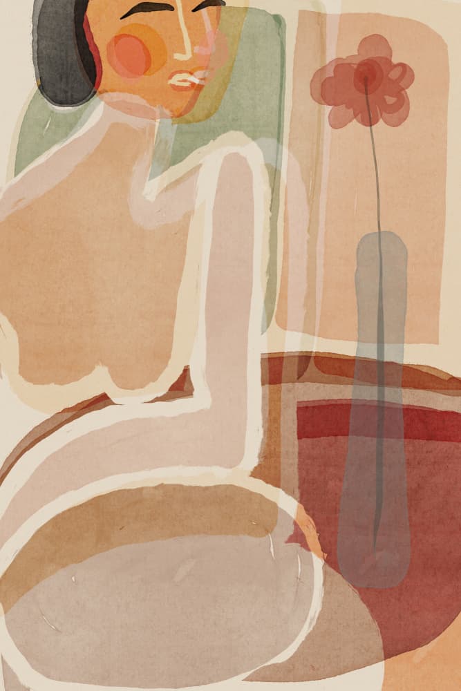 Serene Reflection by Treechild — canvas wall art
