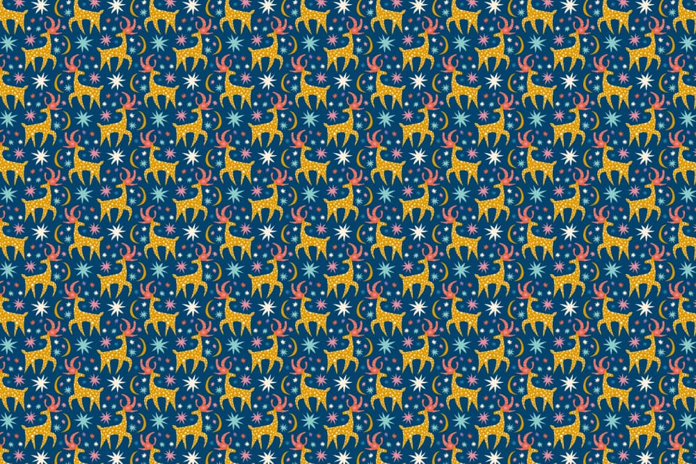 Christmaspatternno20 by Treechild — canvas wall art