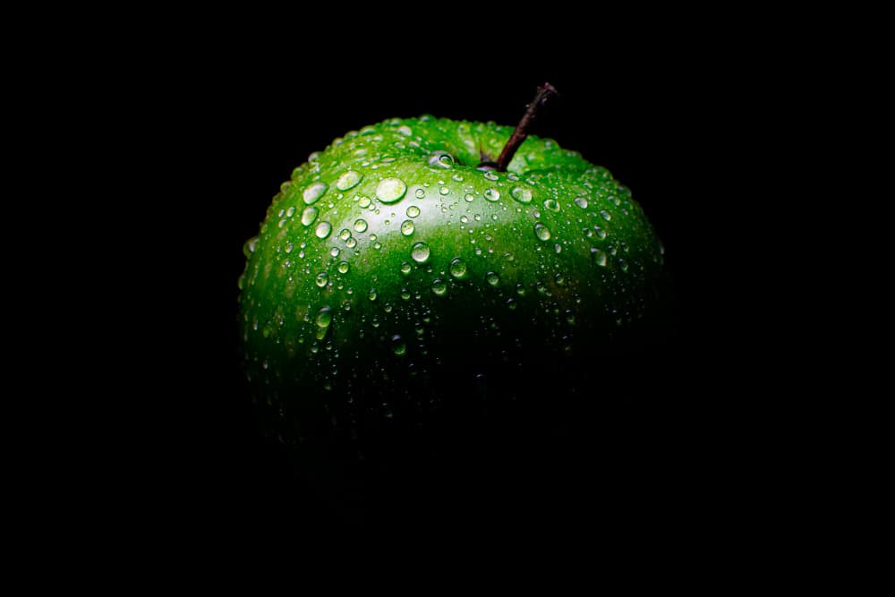 Dewy Green Apple by Francis Wilson — canvas wall art