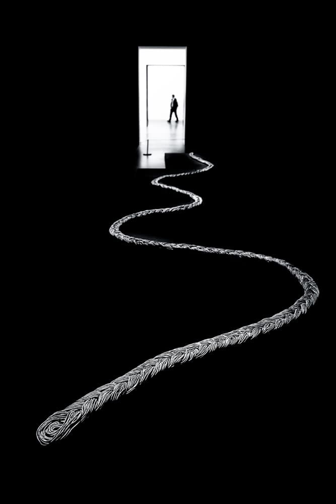 Winding Path to Light by Amnon Eichelberg — canvas wall art