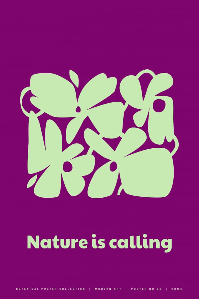 Natureiscalling by Treechild — canvas wall art