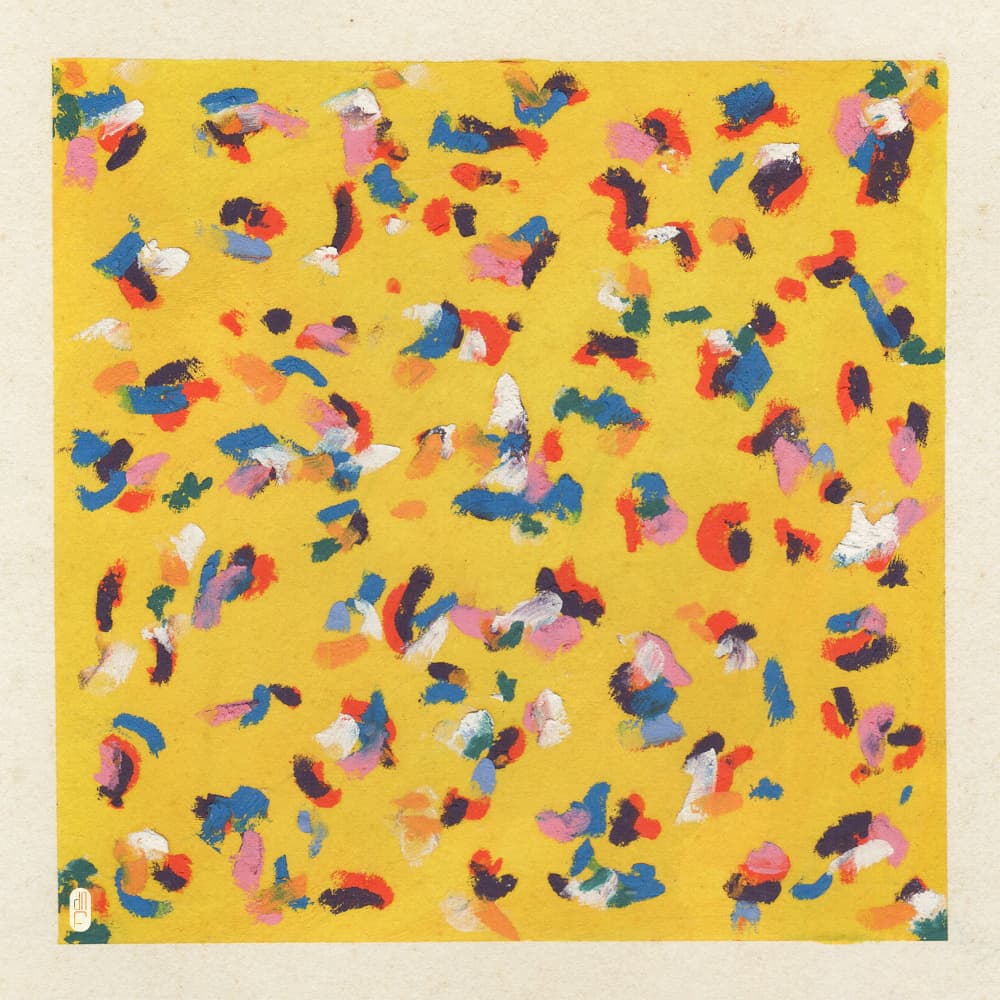 Vibrant Abstract Shapes by Dianne Nicole Fernando — canvas wall art