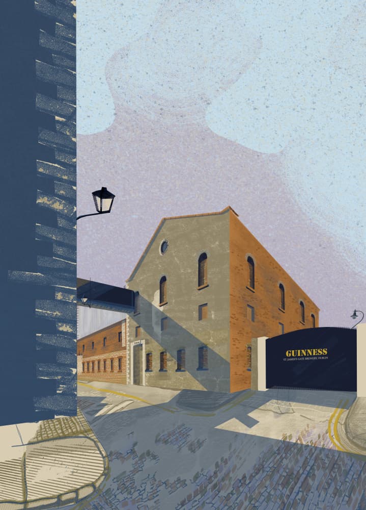 Historic Urban Gateway by Charlotte Trudgett — canvas wall art