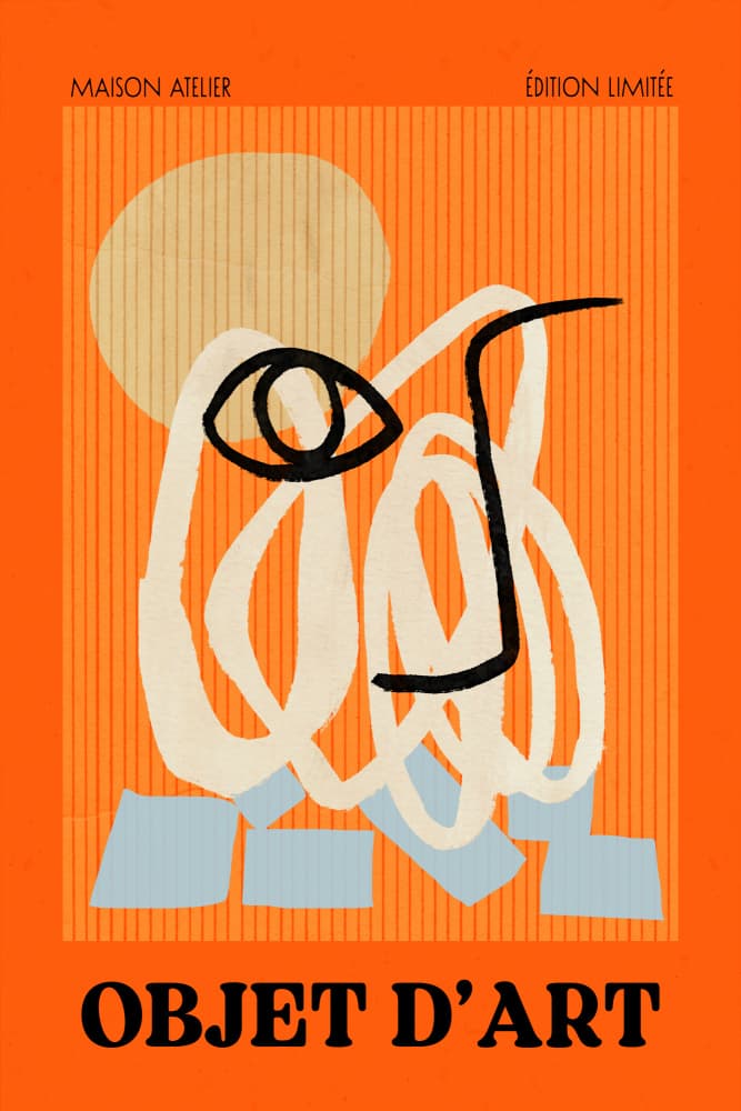 Objet D `Art No 01 by Treechild — canvas wall art