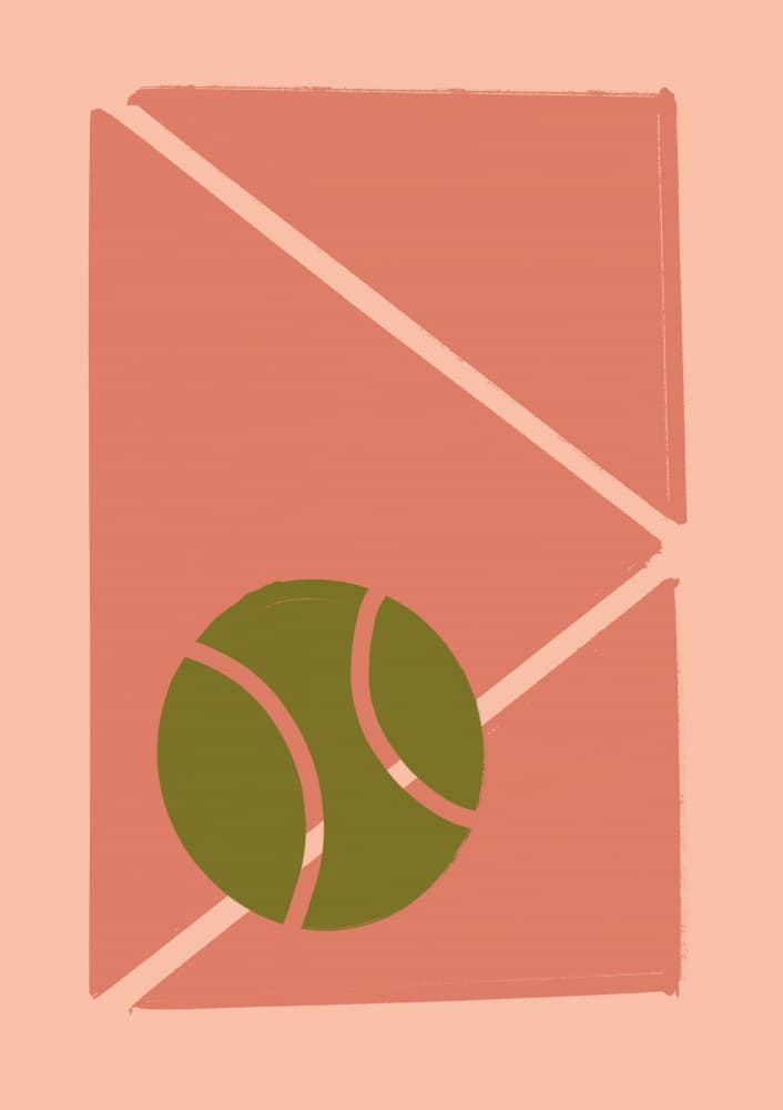 Weplaytennis by Treechild — canvas wall art