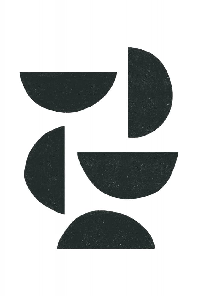 Modern Geometrics by uplusmestudio — canvas wall art