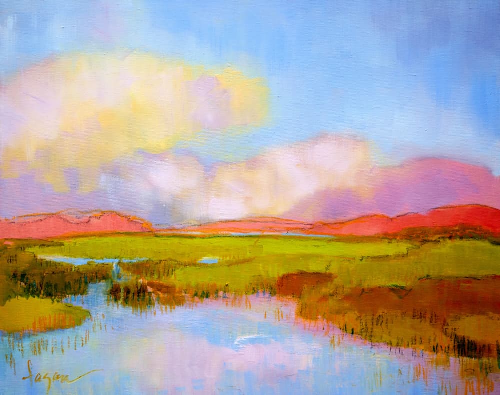 Cascading Dreams by Dorothy Fagan — canvas wall art